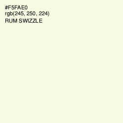 #F5FAE0 - Rum Swizzle Color Image